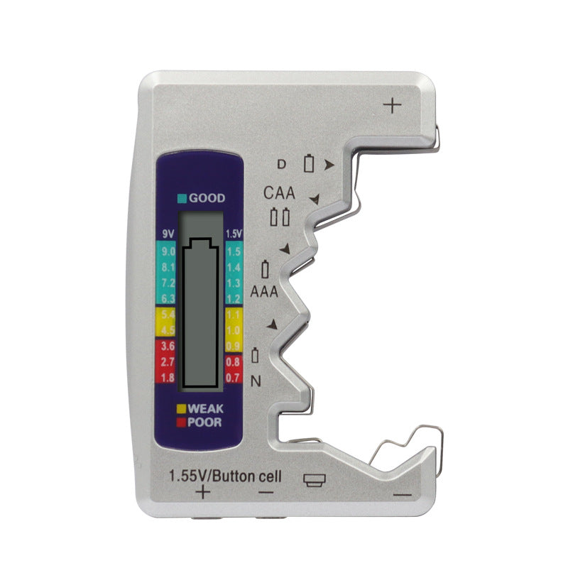 Universel digital batteritester med LCD-display