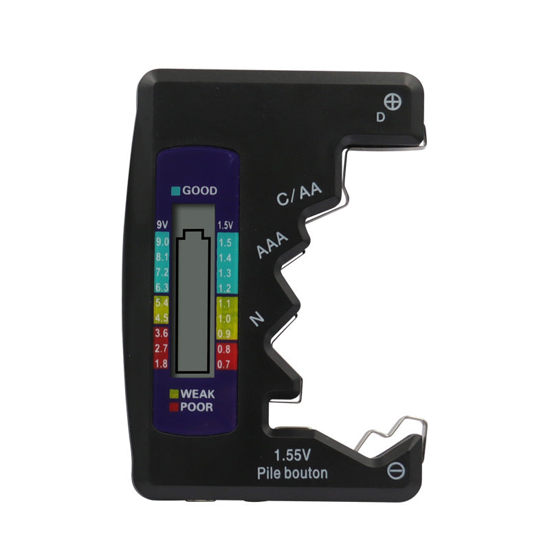 Universel digital batteritester med LCD-display