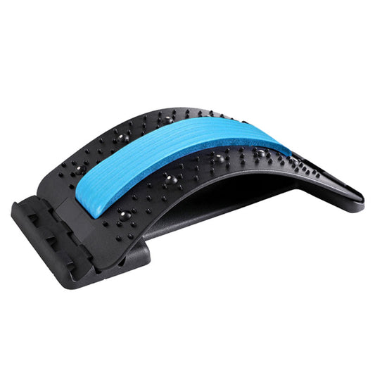 Ergonomisk lændestrækker og rygmassager